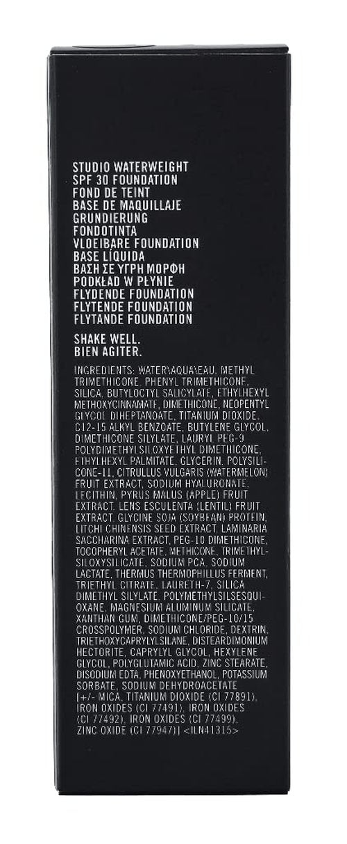 MAC Studio Waterweight Spf 30 Foundation NC20