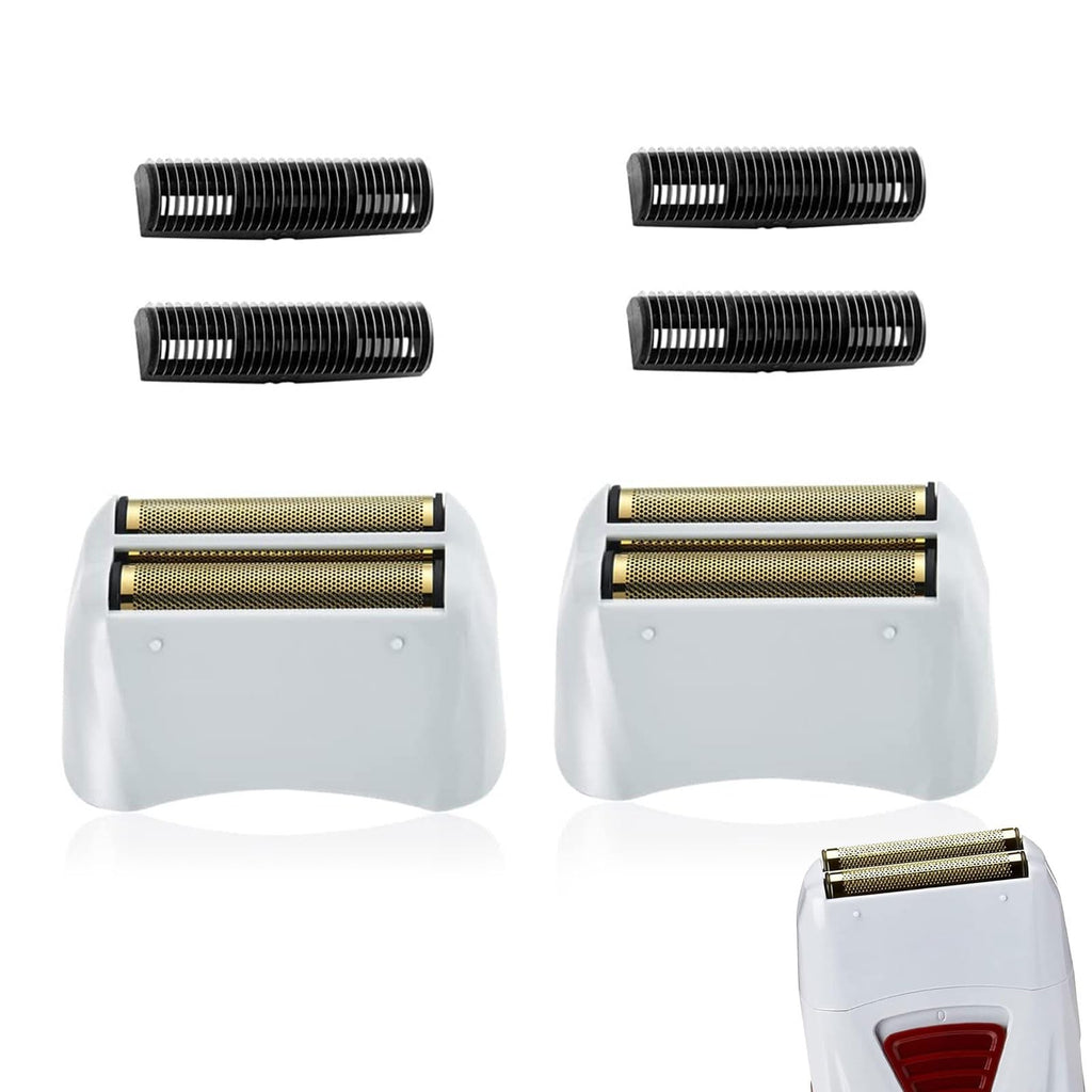 Replacement Foil & Cutter for Andis TS-1/TS-2 Shavers,Gold 2-Pack