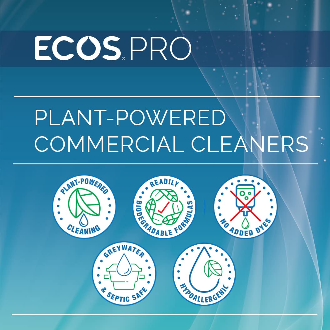 ECOS PRO PL9746/6 All-Purpose Kitchen-Bathroom Cleaner, Parsley Plus (Pack of 6)