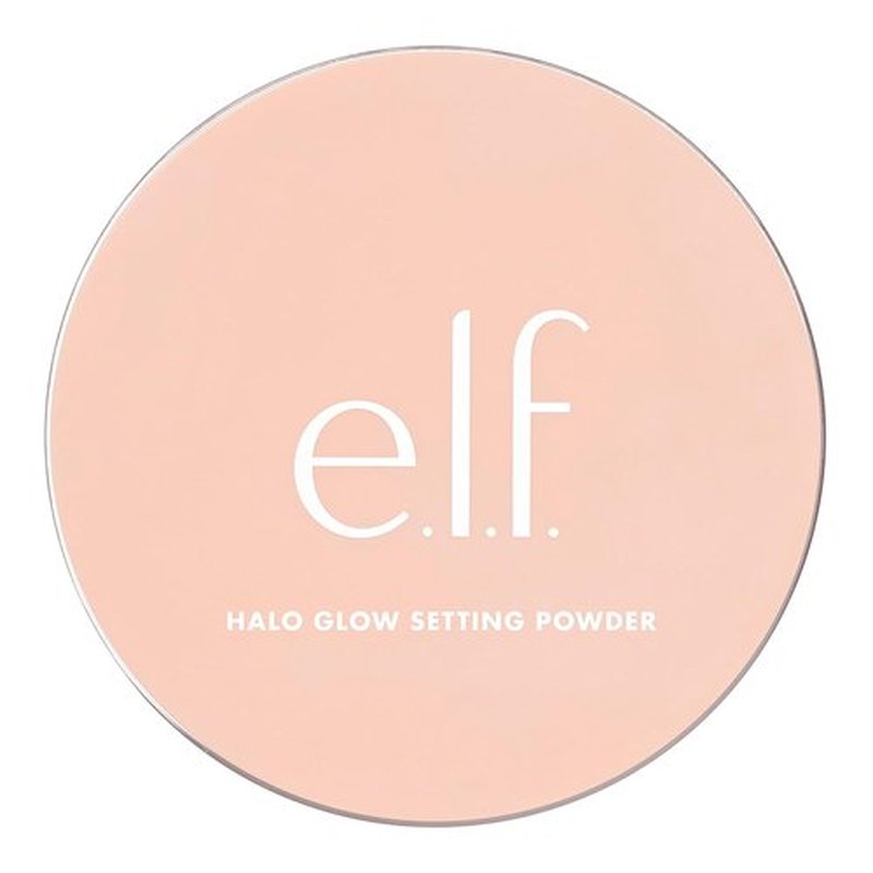 e.l.f. Halo Glow Setting Powder - Silky Finish for Soft Glow, Smooths Pores & Lines | Deep Shade, Vegan & Cruelty-Free