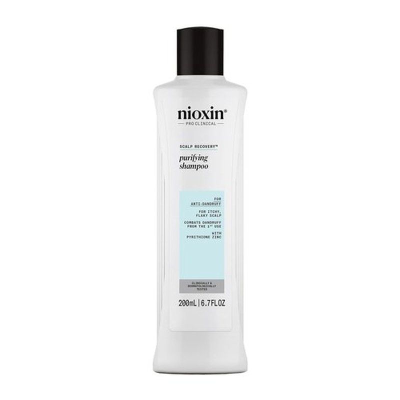 Nioxin Scalp Recovery Purifying Shampoo - Anti-Dandruff Formula for Itchy, Flaky Scalp | Pyrithione Zinc