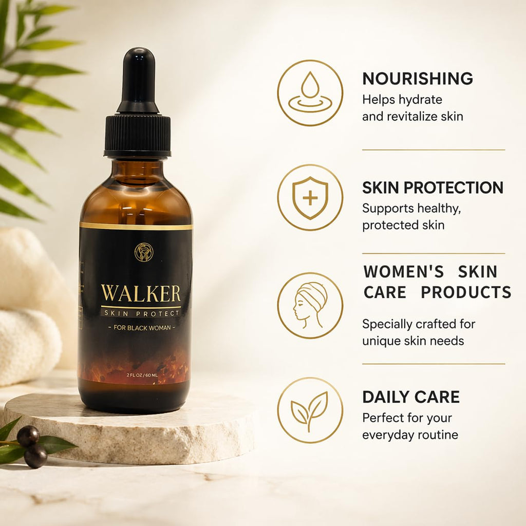 Walker Skin Protect Serum: Natural Firming Facial Serum—Tightens Skin and Fights Aging. to diminish dark circles and provide a lifting effect. Suitable for all skin types (1 PCS)