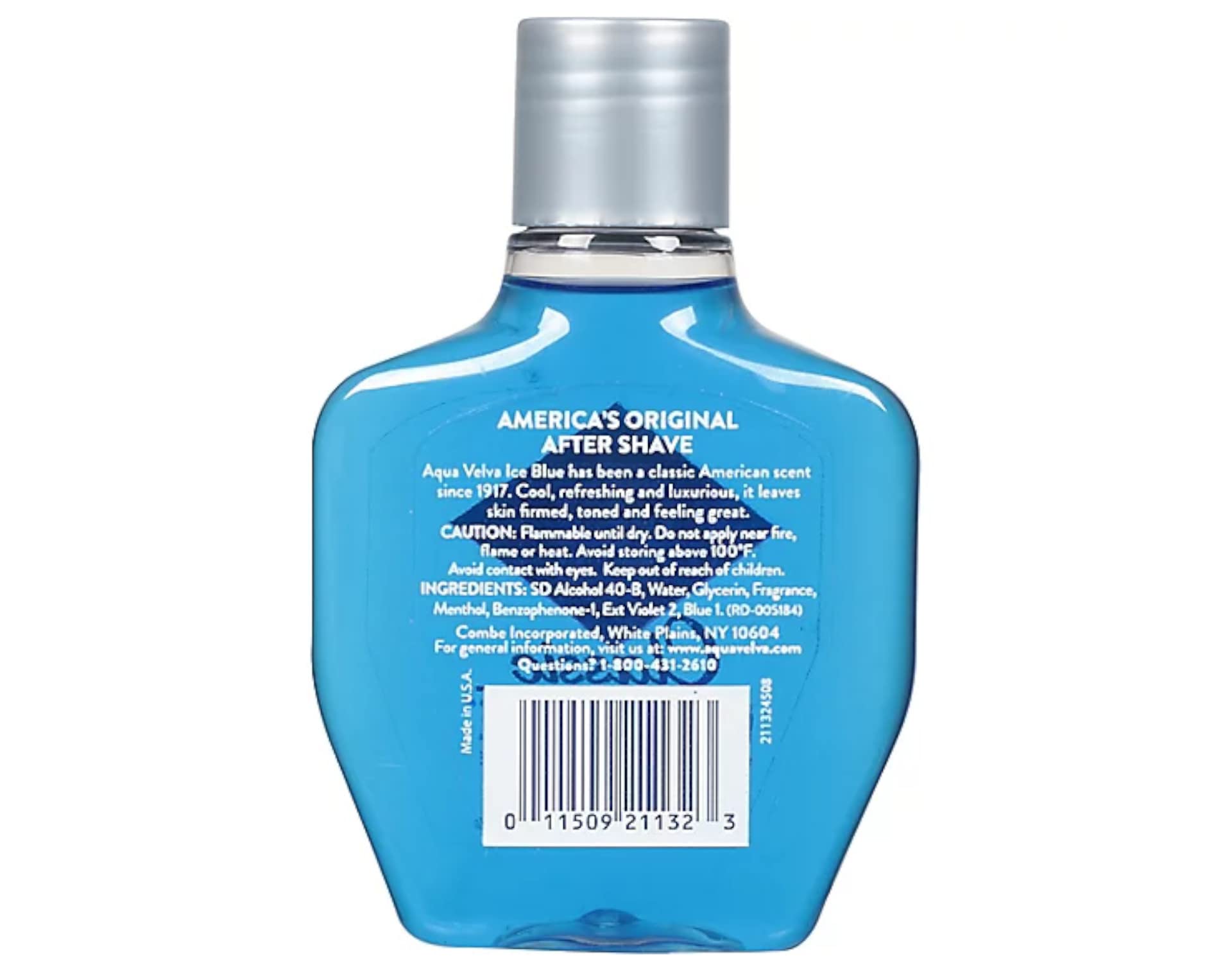 Aqua Velva Classic Ice Blue Cooling After Shave 3.50 oz (Pack of 7)
