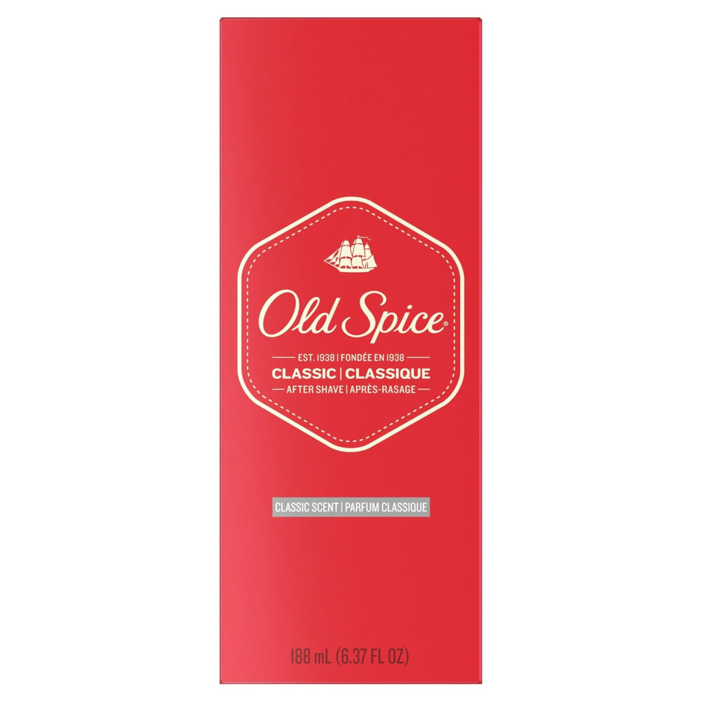 Old Spice Classic Scents Men`s After Shave - 6.37oz
