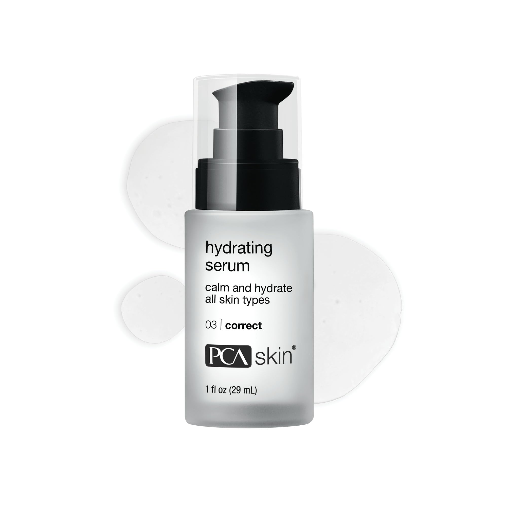 PCA SKIN Hydrating Serum, Sensitive Skin Face Moisturizer, Gently Nourishes and Hydrates Sensitive Skin, 1 fl oz Pump
