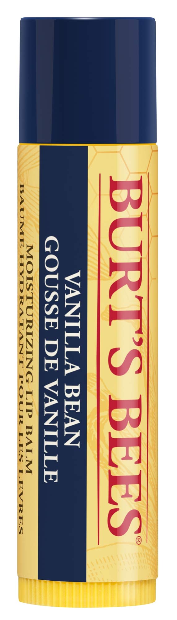 Burts Bees Vanilla Bean Lip Balm Tube, 4.25 GR