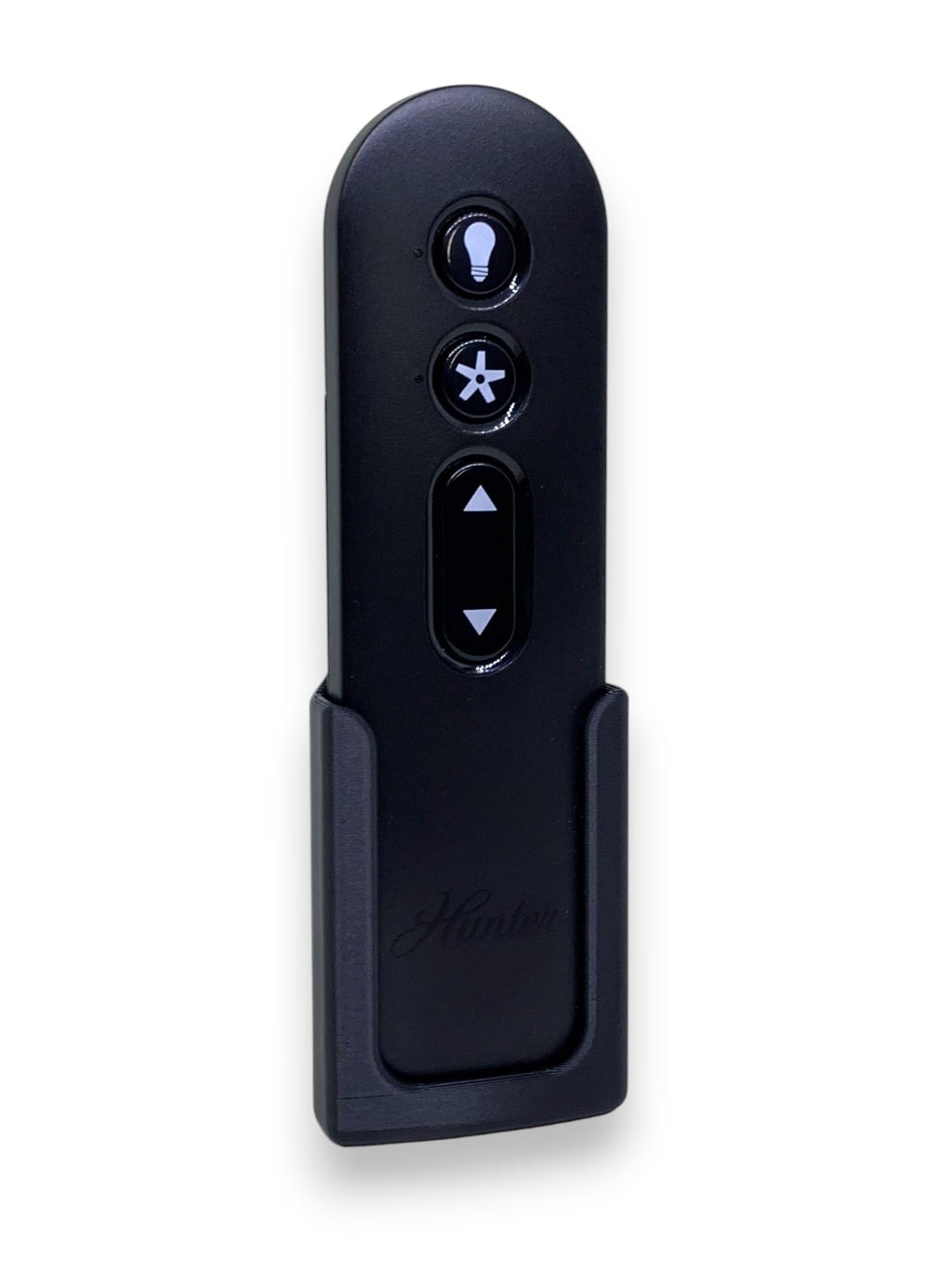 Ceiling Fan Remote Holder Wall Mount Bracket for Hunter K5579 K5580 Ceiling Fan Remote Control (1 Pack Black)