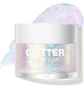 LANGMANNI Holographic Body Glitter Gel - Color Changing Vegan Formula for Body, Face & Hair | 1.35 oz (Sparkling Pink)