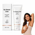 Body Hair Removal Cream for Women - Fast 5-10 Min Painless Depilatory Cream for Sensitive Skin, Moisturizing with Olive & Avocado Oil, Gentle for Underarm Leg Bikini Full Body Hair Removal 3.53oz.