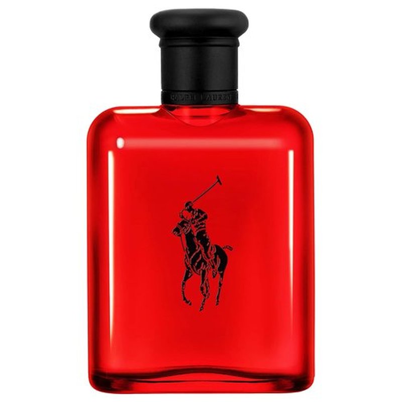 Ralph Lauren Fragrances - Polo Red Eau de Toilette - Woody & Spicy Men's Cologne - Medium Intensity with Grapefruit & Saffron