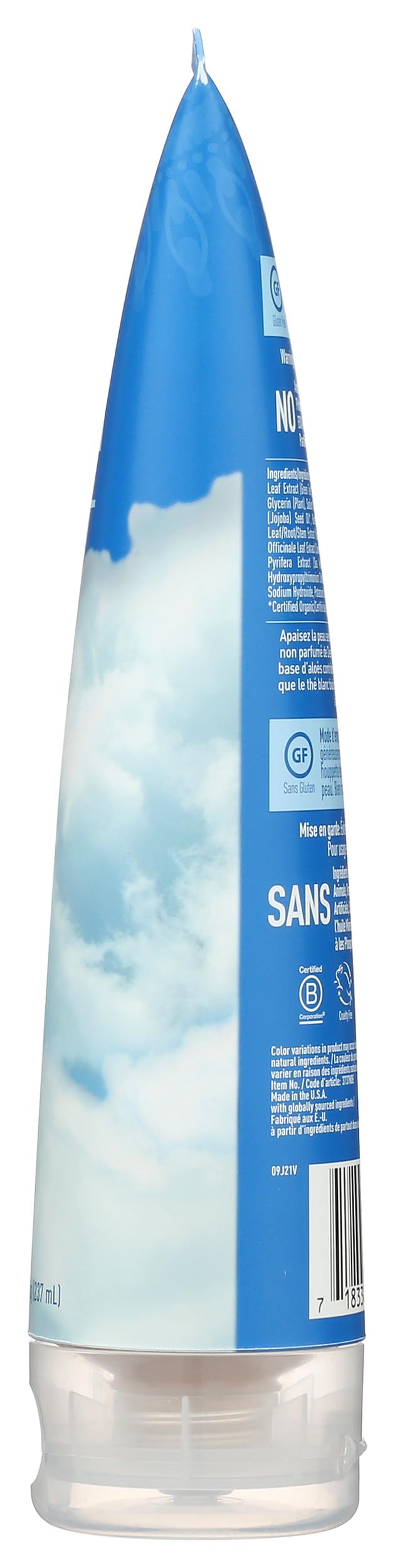 Desert Essence Fragrance Free Body Wash Sensitive Skin-Friendly Plant-Based Cleanser with Organic Aloe, Green Tea & Jojoba Oil - Nourishing Antioxidants - Vegan, Gluten-Free, Cruelty-Free - 8oz