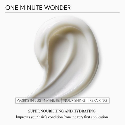 Moncho Moreno One Minute Wonder - Deep Moisturizing Hair Mask for Fine & Dry Hair | 8.45 Fl Oz