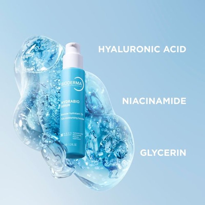 Bioderma Hydrabio Hydration Serum - Boosts Hydration for Dehydrated Sensitive Skin | 1.01 oz