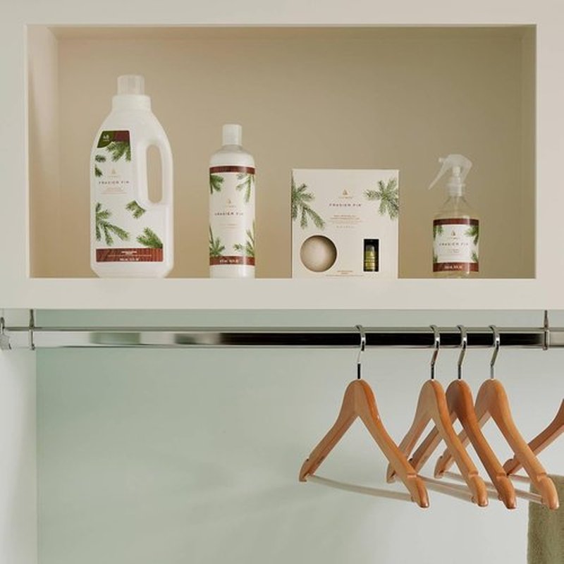 Thymes Laundry Detergent - Frasier Fir Scent - 32 Fl Oz for Fresh, Clean Clothes