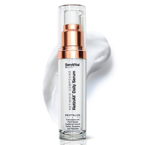 SeroVital Beauty RetinAll Daily Serum – Redefining Retinol – Retinoid Skin Serum – Anti Wrinkle Face Serum for Women, 1 oz