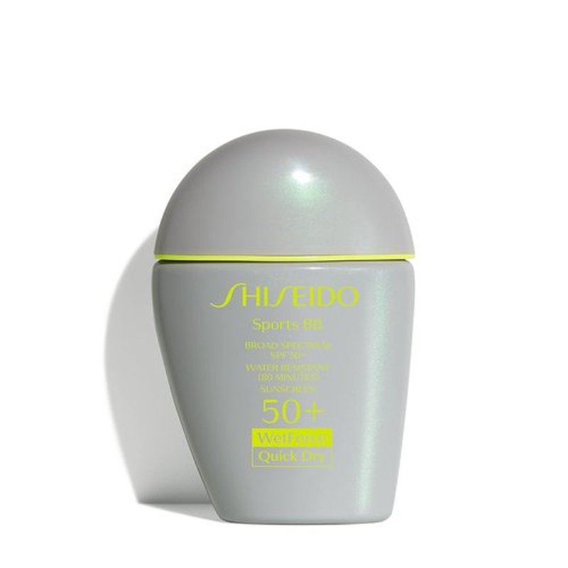 Shiseido Sports BB Cream SPF 50+ | Quick-Dry, Non-Sticky Sunscreen - 30 mL for All-Day Natural Finish
