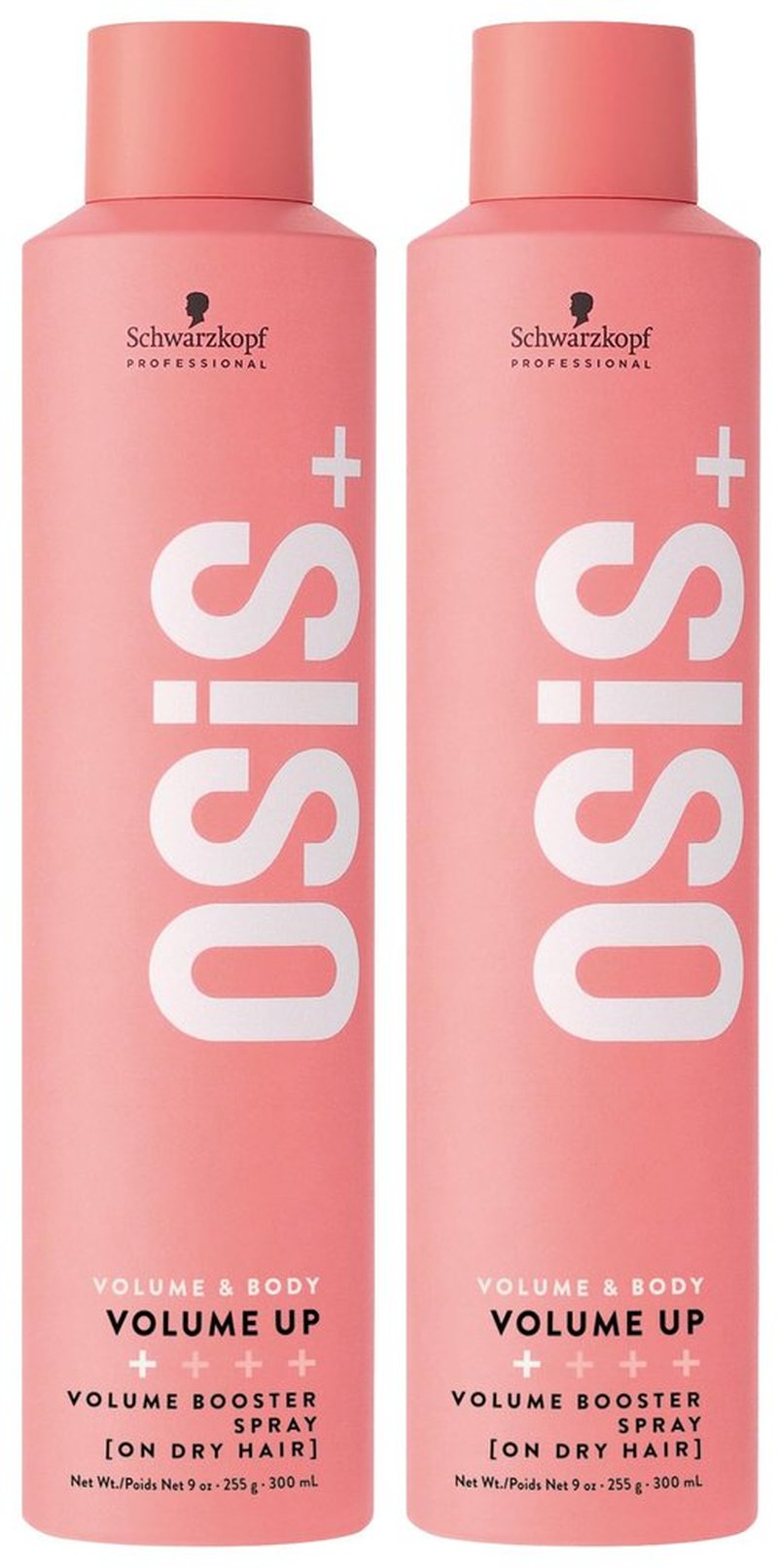 OSiS+ Volume Up Booster Spray, 9 oz (2 Pack) – Lightweight Flexible Style Control – Textured Volume with Natural Movement and Feel – Volumizing Hair Spray