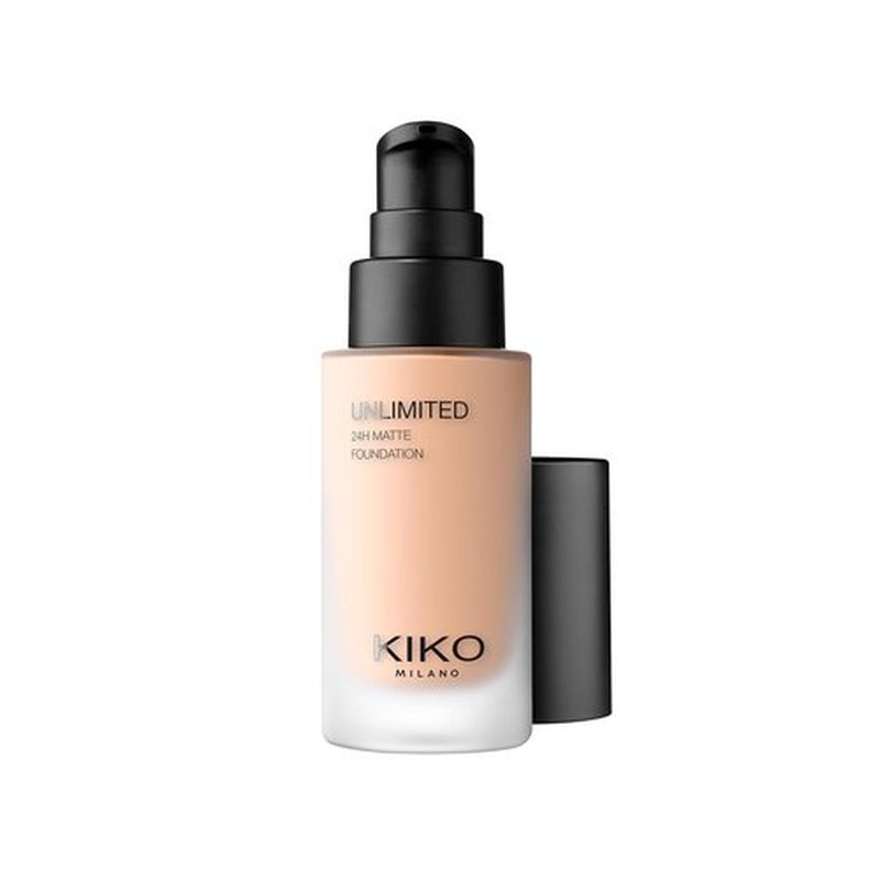 KIKO Milano Unlimited 24H Matte Foundation - Long-Lasting Liquid Formula in 3.5 WR Shade