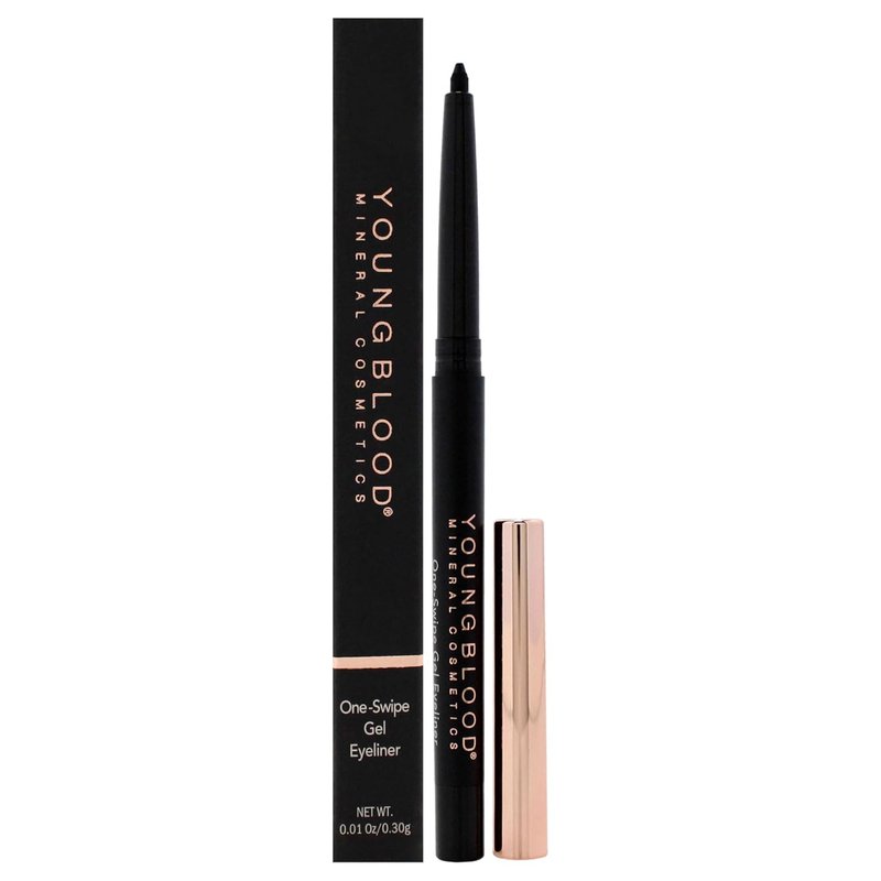 Youngblood One-Swipe Gel Eyeliner - Caviar Shade for Effortless Application - 0.01 oz