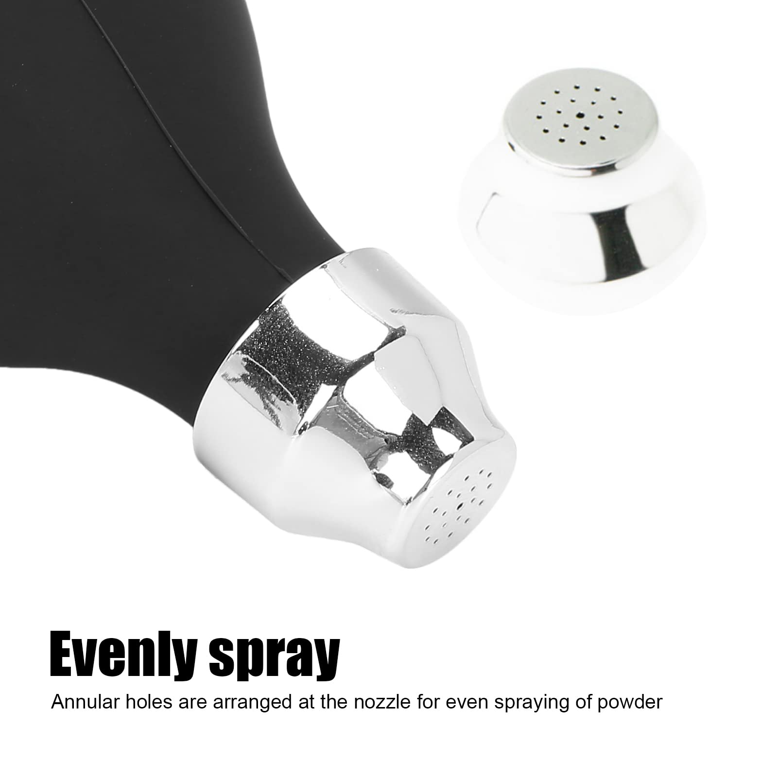 Barber Powder Spray Bottle - High-quality silicone hairspray bottle - Suitable for salon and home care - Lightweight and portable