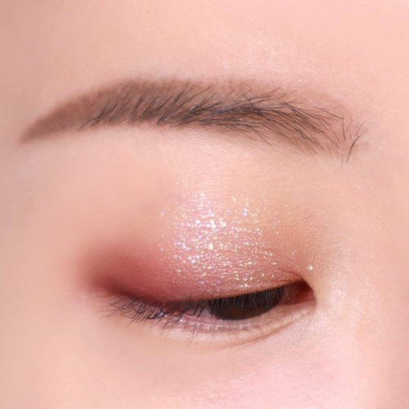 MERZY Mood Fit Eyeshadow Pallete, Matte, Shimmer, Glitter, Pearls, Highly Pigments, Long-Wearing (Amusing Rose) #S1