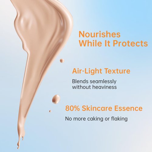 Tinted Sunscreen for Face SPF 50, Tinted Moisturizer with SPF, Sweat Resistant Oil Free with No White Cast, Broad Spectrum UVA/UVB, 1.7oz