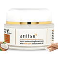 Aniise Wild Yam Extra Moisturizing Face Cream with Coconut Oil - Wild Yam Cream for Menopause & Menstrual Relief - Stabilizes Hormone Levels - Anti-Aging Cream for Very Dry Skin - 1 oz