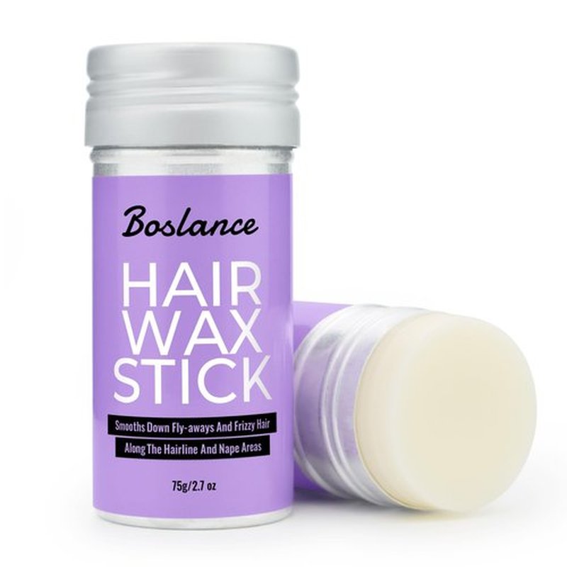 Boslance Hair Wax Stick - Strong Hold Styling Wax, Matte Finish Slick Back Stick, Easy Application - Styling Wax for All Hair Types，Natural Ingredients，Long-Lasting Styling，Travel Wax Stick For Hair.