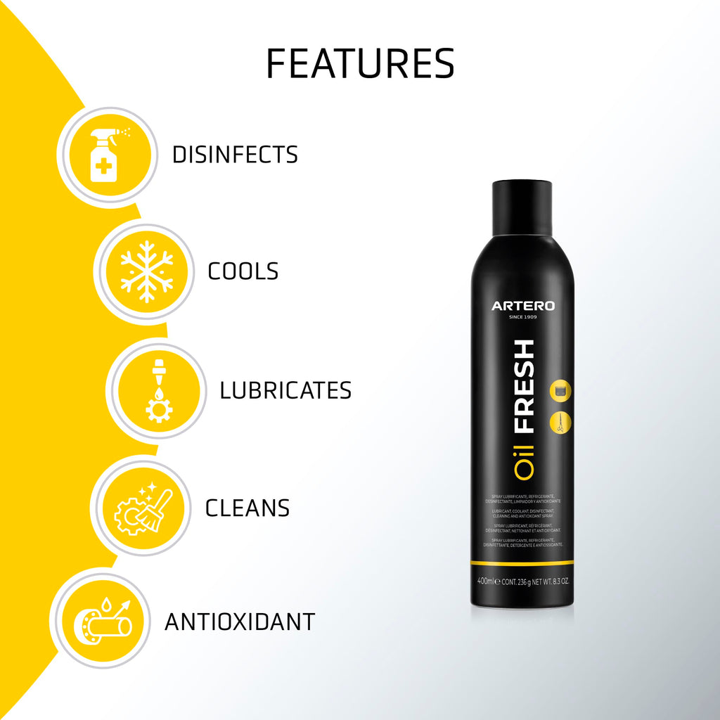 Artero Oil Fresh Cooling and Disinfectant Spray for dogs & cats