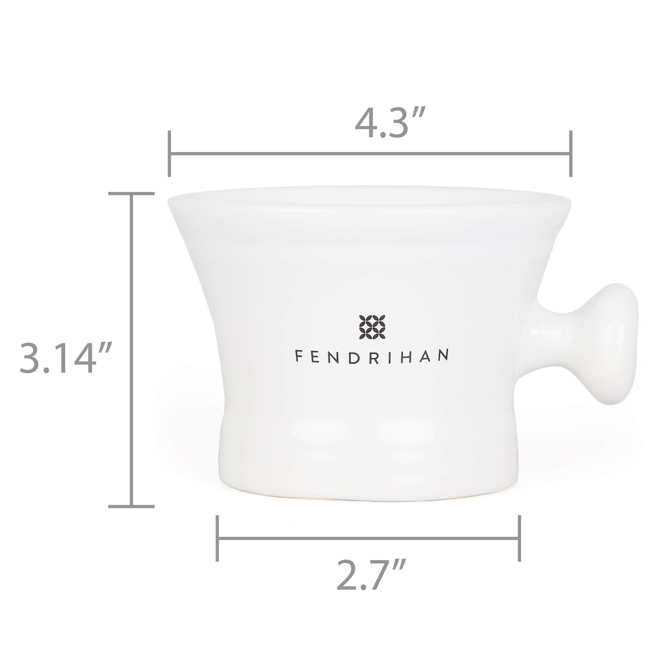 Fendrihan Essential Apothecary Shaving Mug (White)