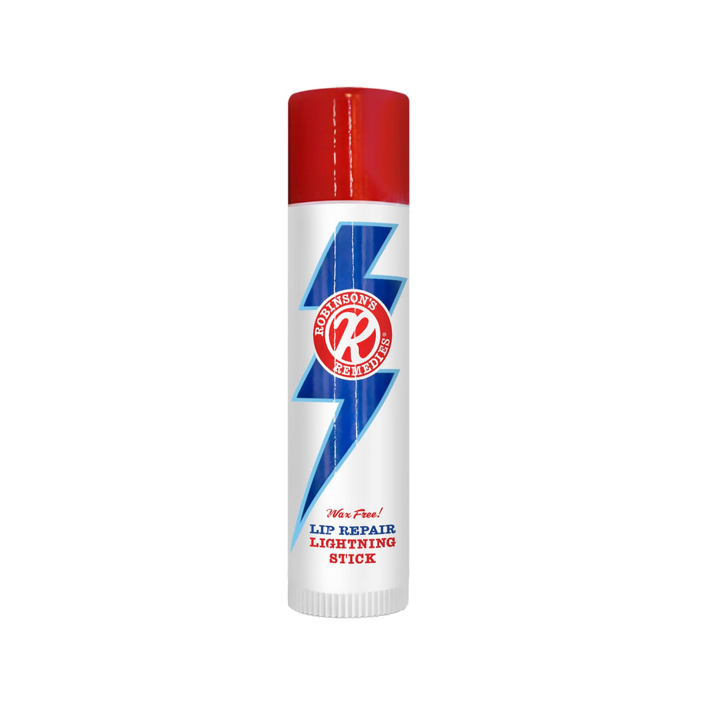 Robinson's Remedies tm Lip Repair Lightning Stick - Created by a Lifelong Cold Sore Sufferer - Wax-Free Lip Balm for Dry, Irritated Lips - Supports Soft and Supple Lips