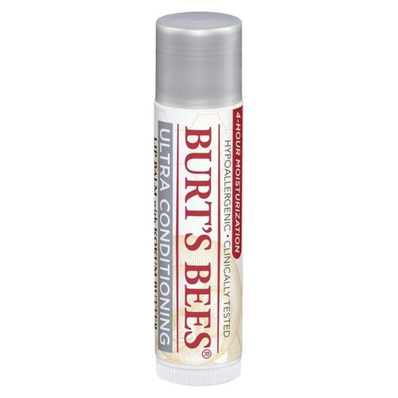 Burt's Bees Lip Balm - Moisturizing All-Day Hydration with Shea, Cocoa & Kokum Butter - 100% Natural