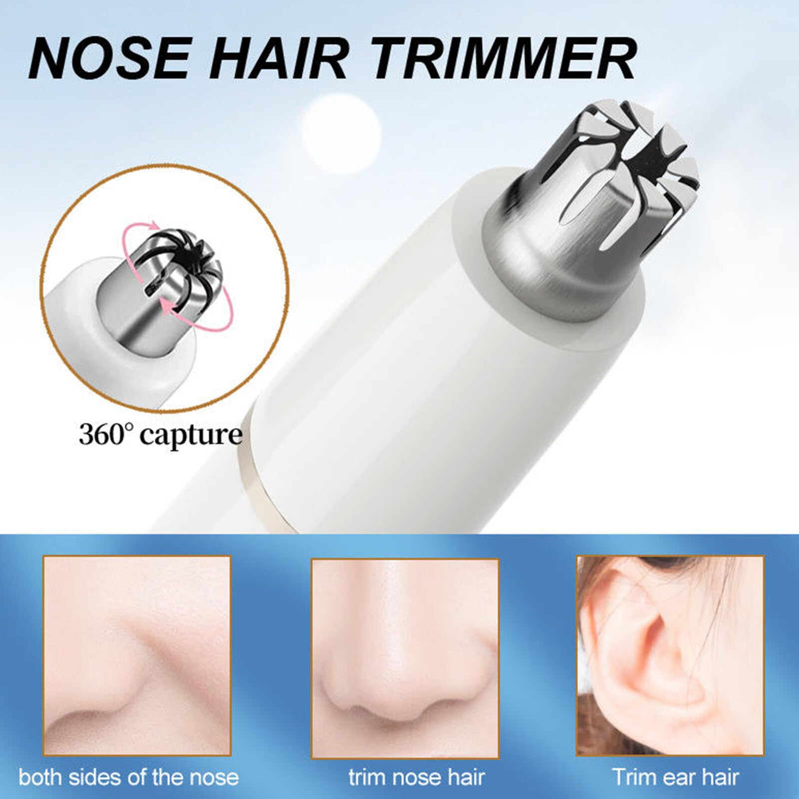 Electric Bikini Trimmer for Women - 5 in 1 Electric Shaver for Women, Waterproof Pubic Hair Trimmer and Facial Hair Remover, Replaceable Razors & Nose Hair Trimmer, Rechargeable Women's Grooming Kit