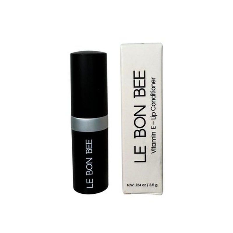 LE BON BEE Lip Balm with Vitamin E - Hydrating Lip Moisturizer for Women & Men, Lip Treatment for Dry, Cracked Lips, Cruelty-Free, Paraben-Free, Gluten-Free, Fragrance-Free. Proudly made in USA