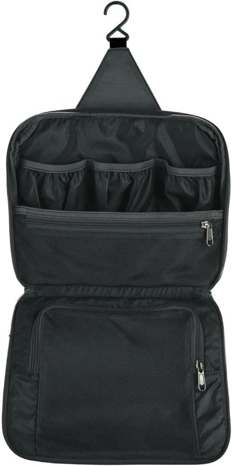Eagle Creek Pack-It Reveal Hanging Toiletry Kit - Water-Resistant, Hangs Flat, Tons of Pockets | Az Blue/Grey - One Size