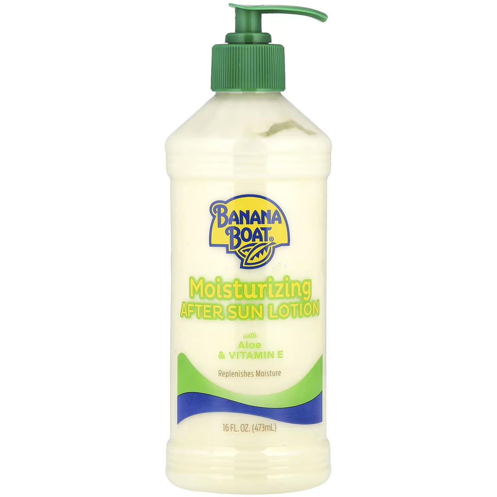 Banana Boat After Sun Lotion, Aloe, Moisturizing 16 oz by Banana Boat