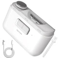 Electric Automatic Nail Clipper Trimmer - Rechargeable Fingernail Grinder Cutter 2-in-1 for Baby, Adults & Seniors – Heavy-Duty Manicure Polisher with Safety LED for Trimming & Polishing Nails