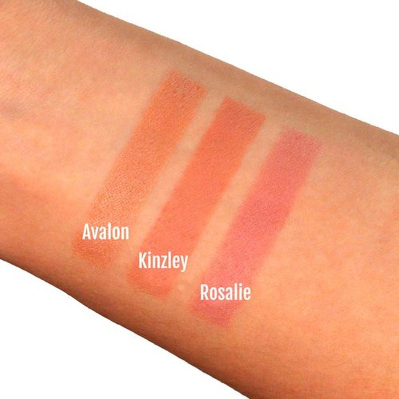 BaeBlu Organic Blush 100% Natural Pressed Mineral Powder, Made in the USA, Rosalie