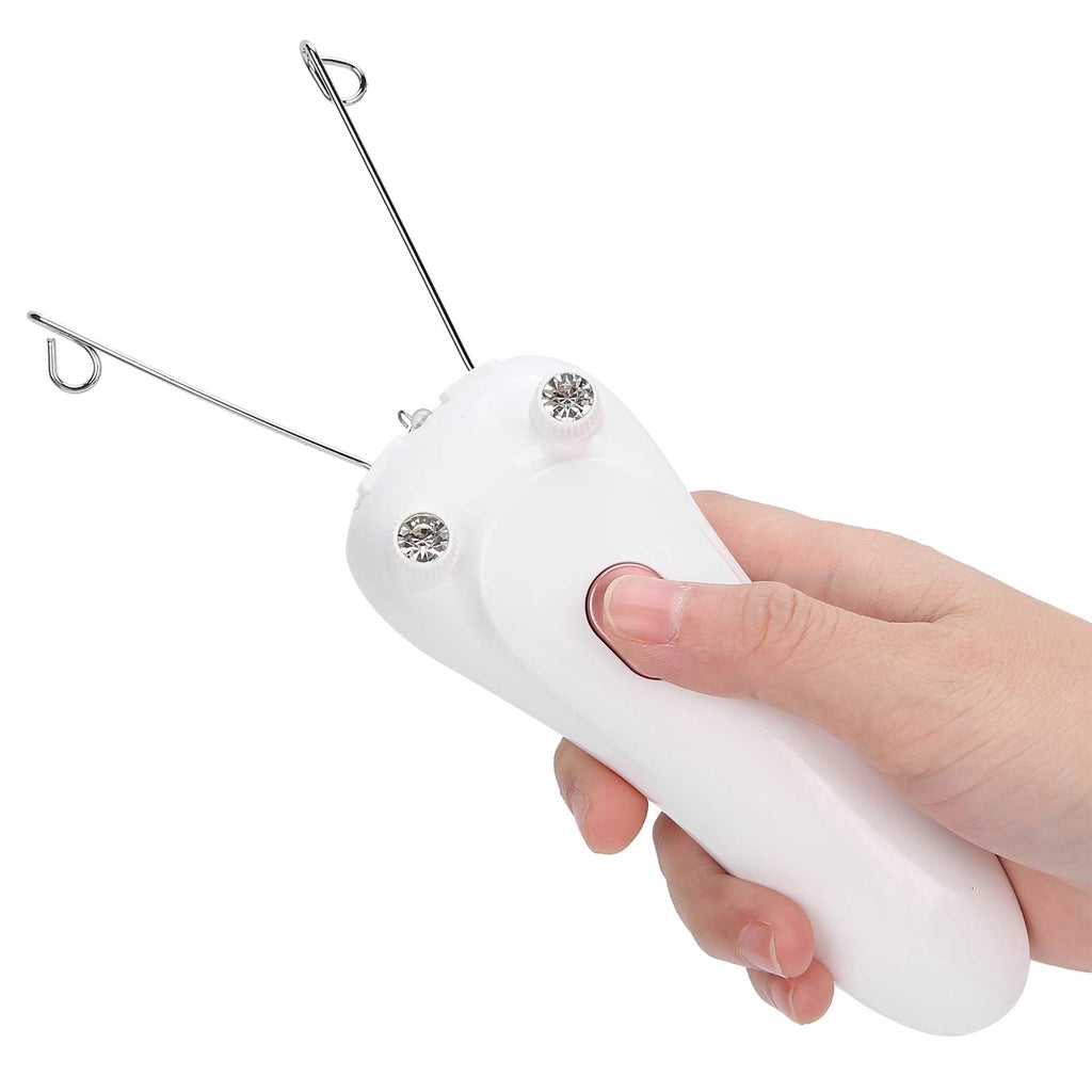 Sunicon Facial Threading Hair Removal, USB Rechargeable Electric Women Cordless Facial Threading Epilator Ladies Beauty Epilator Trimmer Cotton Threading Tool for Body Facial Pull(Pinks)