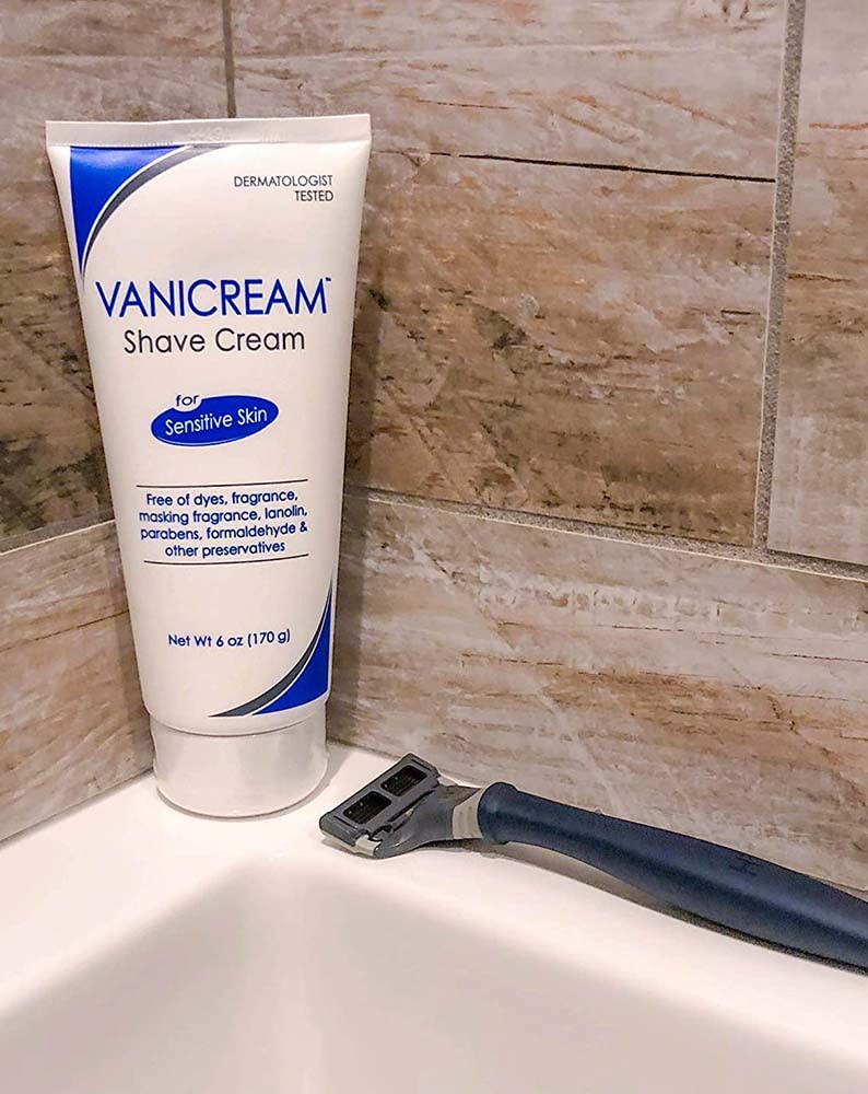 Vanicream Shave Cream for Sensitive Skin, 6oz, 3-Pack