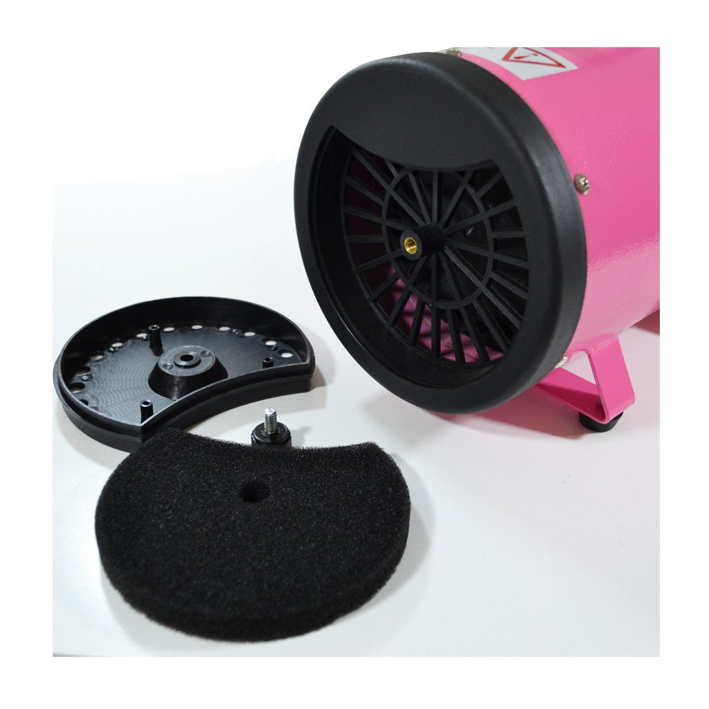 Flying Pig High Velocity Dog Pet Grooming Dryer w/Heater (Model: Flying One, Pink)