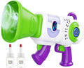 Resosese Fart Gun - Fun Fart Blaster Toy with Real Fog Rings, Unique Scents & Color-Changing Lights