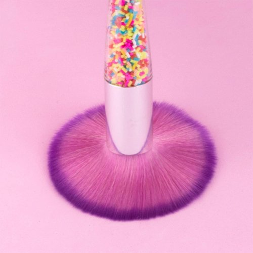 DANNEASY 3pcs Nail Dust Brush Nail Brushes for Cleaning Dust Nail Powder Brush Nail Duster Large Makeup Blush Brush Nail Art Brush Set Nail Art Tools