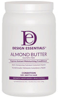 Design Essentials Almond Butter Conditioner - Instant Moisturizing for Dry Hair | 64 oz