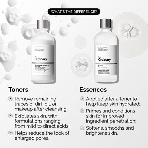 The Ordinary Multi-Active Delivery Essence, Hydrating Skincare Face Essence for Softer and Smoother Skin, 3.4 Fl Oz