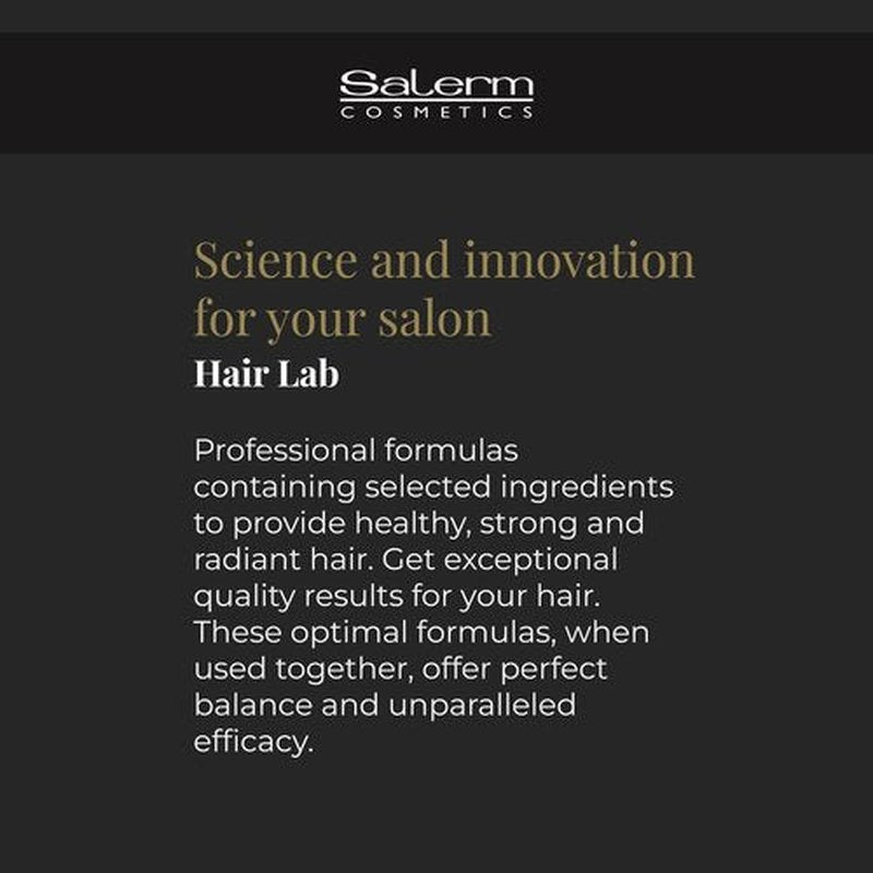SALERM - Leave-In Hair Conditioner - Biomarine Hair Lab - 200 ml - Hydrates and Detangles Hair - Closes the Cuticle - with Marine Algae Extract and Hyaluronic Acid - Paraben-Free