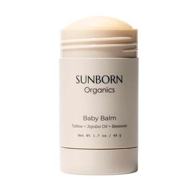 Baby Balm - Natural Moisturizing Stick for Eczema Relief & Diaper Rash | Grass-Fed Tallow, Organic Jojoba, Beeswax | Lab Tested & Baby-Safe, Made in USA
