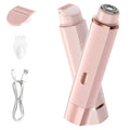 Pedersean Bikini Trimmer for Women, 2 in 1 Electric Razors for Women, IPX7 Waterproof, USB Rechargeable Wet and Dry Shaver, Suitable for Hair Removal All Over The Body