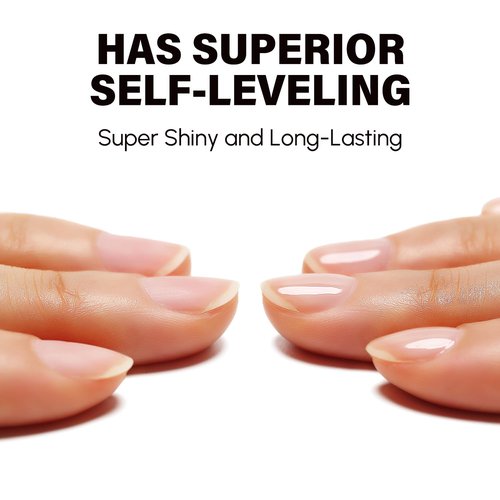 AIMEILI Soak Off U V LED Hema Free Cruelty Free Vegan Gel Nail Polish - Base Coat, Matte Top and No Wipe Top Coat Kit Set 10ML