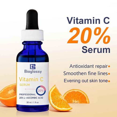Regine Switzerland Vitamin C Serum 20% - Anti-Aging Face Serum for Radiant Skin & Fine Line Reduction